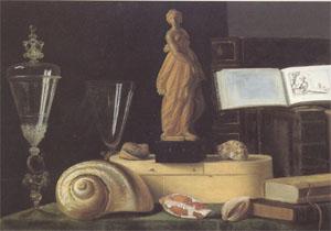  Still Life with a Statuette and Shells (mk05)